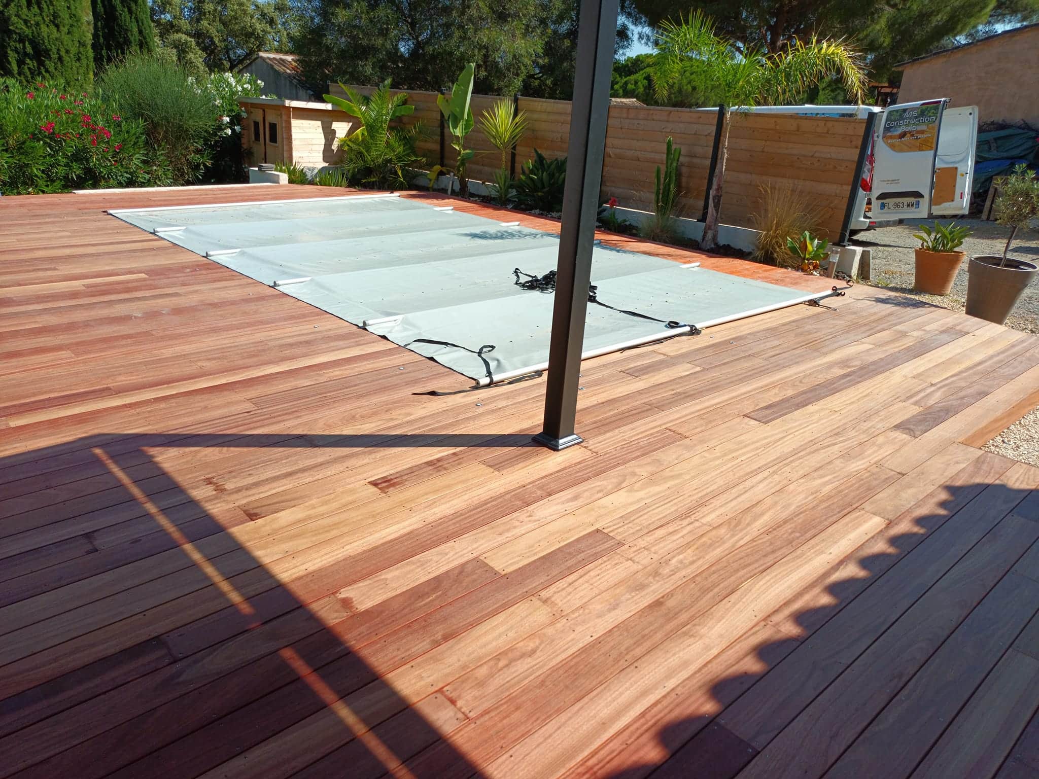 poseur terrasse bois bormes les mimosas ms construction bois rénovation villa var