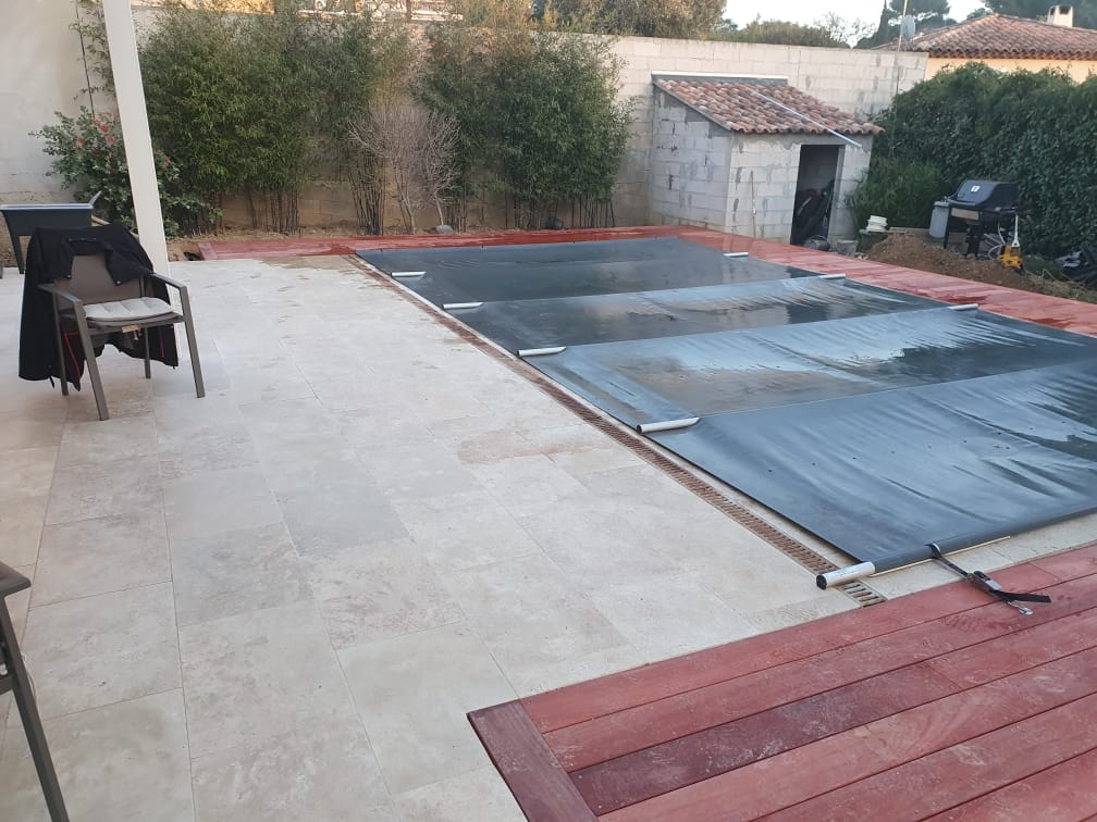 Installation terrasse bois tour de piscine la seyne sur mer ms construction bois
