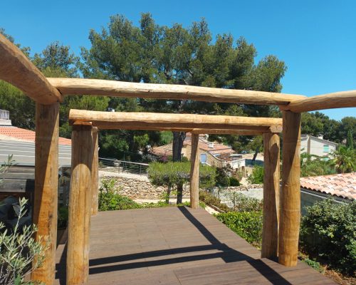 poseur terrasse bois bandol pergola bois bandol ms construction bois renovation villa